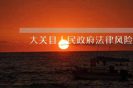 大关县人民政府法律风险查询 大关县人民政府法律风险查询