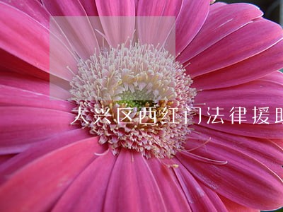 大兴区西红门法律援助 大兴区西红门法律援助