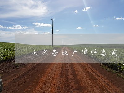 大兴房地产律师咨询 大兴房地产律师咨询