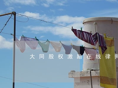 大同股权激励在线律师 大同股权激励在线律师