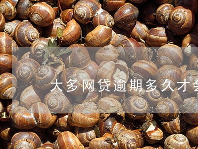 大多网贷逾期多久才会上门