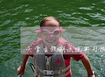 大学生假期法院实习报告模板 大学生假期法院实习报告模板