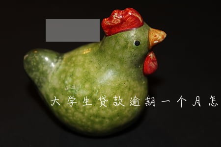大学生贷款逾期一个月怎么办 大学生贷款逾期一个月怎么办