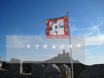 大宁债权法律师
