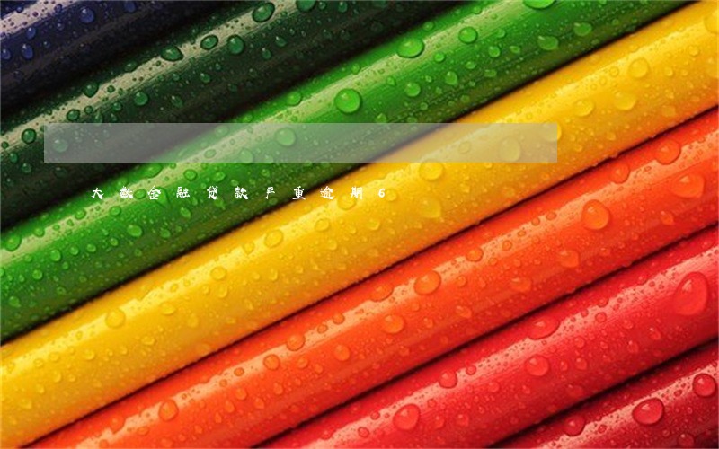 大数金融贷款严重逾期6 大数金融贷款严重逾期6