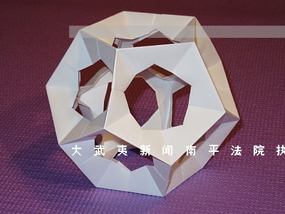 大武夷新闻南平法院执行
