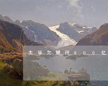 大爷欠银行800亿逾期完整版 大爷欠银行800亿逾期完整版