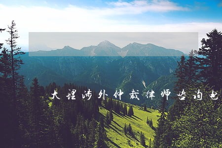 大理涉外仲裁律师咨询电话 大理涉外仲裁律师咨询电话