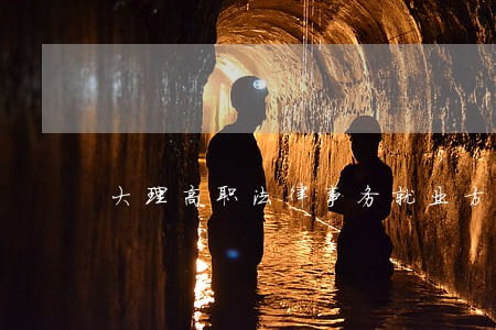 大理高职法律事务就业方向 大理高职法律事务就业方向