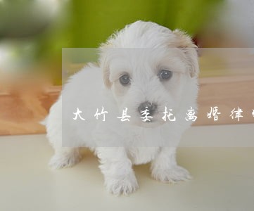 大竹县委托离婚律师电话 大竹县委托离婚律师电话