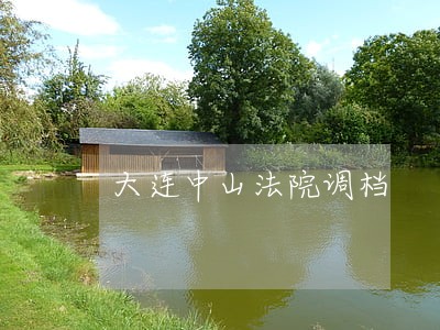 大连中山法院调档