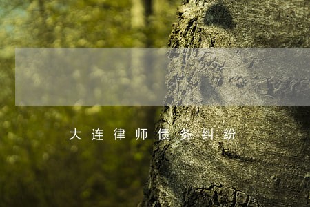 大连律师债务纠纷 大连律师债务纠纷