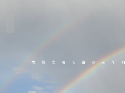大额信用卡逾期三个月以上怎么办 大额信用卡逾期三个月以上怎么办