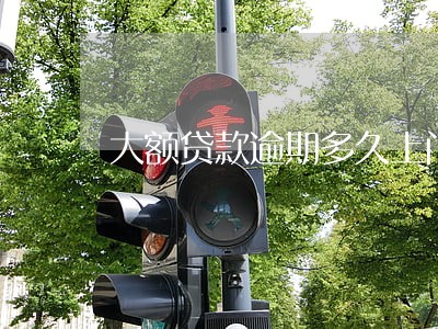 大额贷款逾期多久上门 大额贷款逾期多久上门