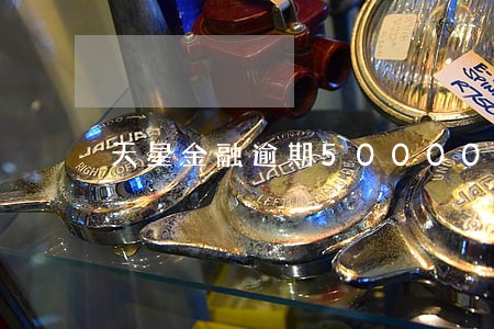 天星金融逾期50000三年 天星金融逾期50000三年