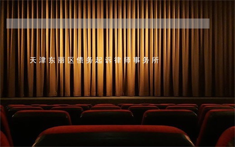 天津东丽区债务起诉律师事务所 天津东丽区债务起诉律师事务所