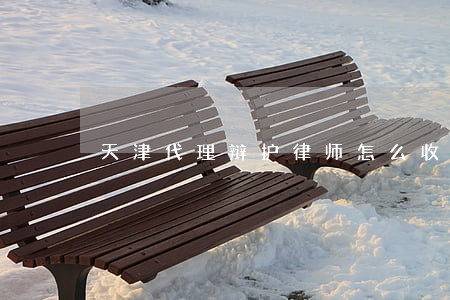 天津代理辩护律师怎么收费 天津代理辩护律师怎么收费