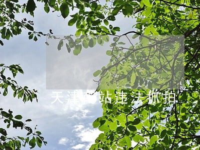 天津南站违法抓拍