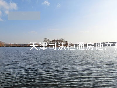 天津司法恒通房地产判决 天津司法恒通房地产判决