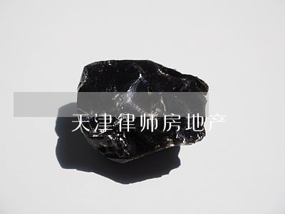 天津律师房地产