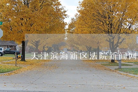 天津滨海新区法院新闻网