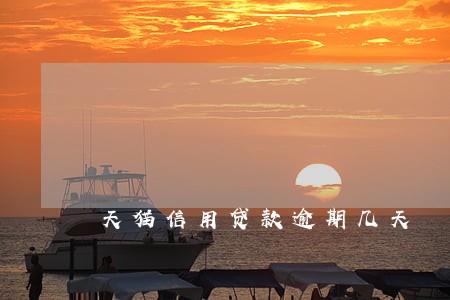 天猫信用贷款逾期几天 天猫信用贷款逾期几天