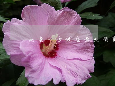 夫妻一方做生意欠债离婚后