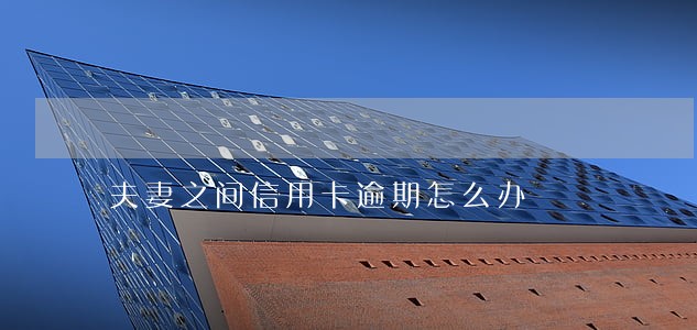 夫妻之间信用卡逾期怎么办 夫妻之间信用卡逾期怎么办