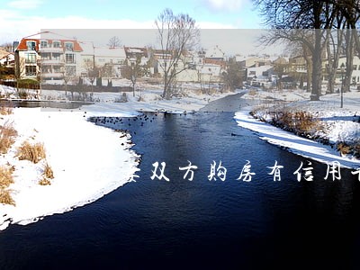 夫妻双方购房有信用卡逾期记录 夫妻双方购房有信用卡逾期记录