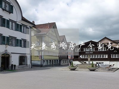 夫妻离婚房产分割竞价 夫妻离婚房产分割竞价