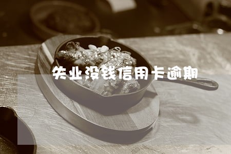 失业没钱信用卡逾期 失业没钱信用卡逾期
