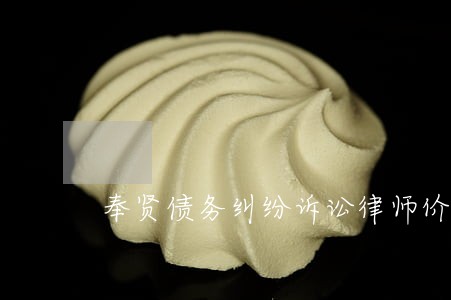 奉贤债务纠纷诉讼律师价格 奉贤债务纠纷诉讼律师价格
