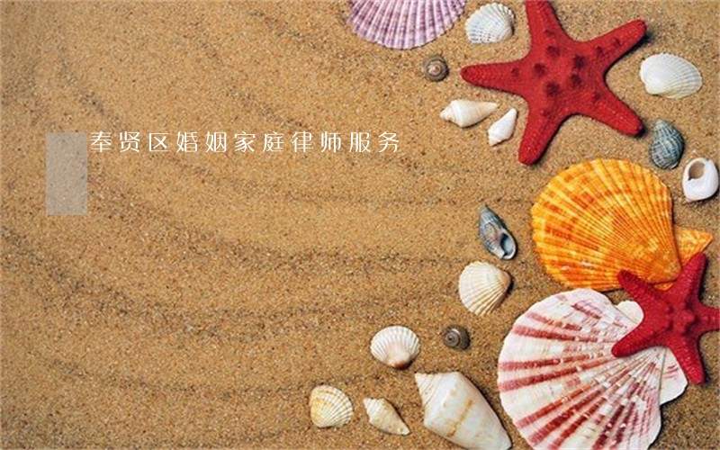 奉贤区婚姻家庭律师服务 奉贤区婚姻家庭律师服务