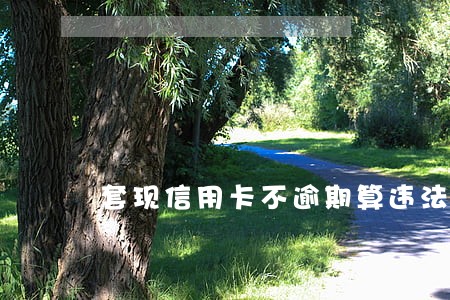 套现信用卡不逾期算违法吗 套现信用卡不逾期算违法吗