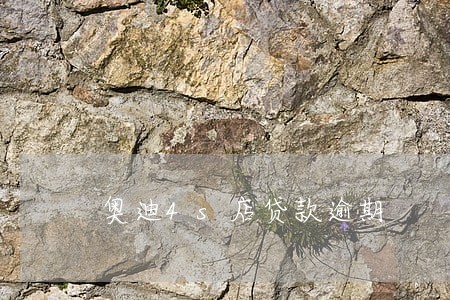 奥迪4s店贷款逾期 奥迪4s店贷款逾期