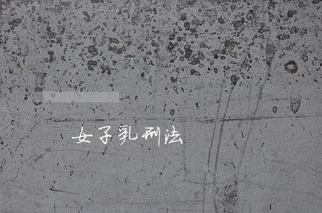 女子乳刑法 女子乳刑法