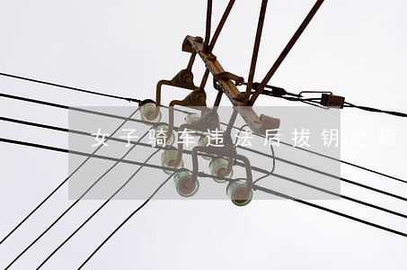 女子骑车违法后拔钥匙砸伤交警 女子骑车违法后拔钥匙砸伤交警