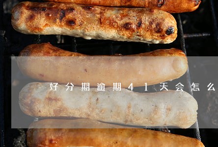 好分期逾期41天会怎么样 好分期逾期41天会怎么样