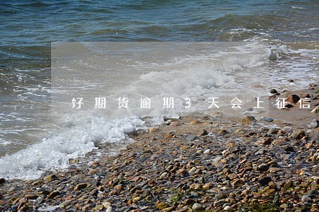 好期货逾期3天会上征信吗 好期货逾期3天会上征信吗