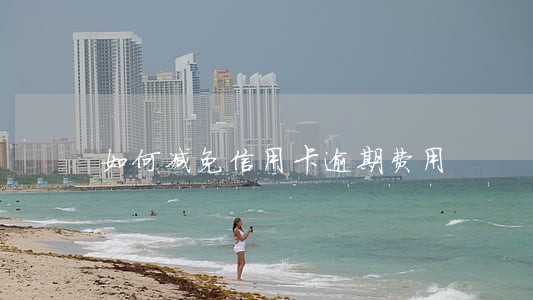 如何减免信用卡逾期费用 如何减免信用卡逾期费用