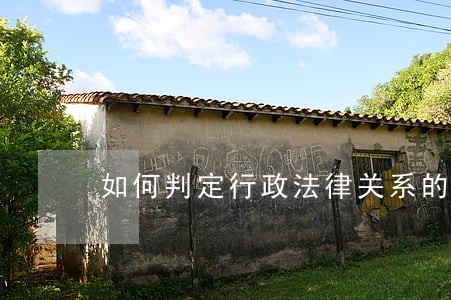 如何判定行政法律关系的主体 如何判定行政法律关系的主体