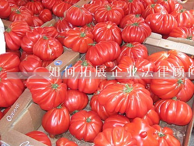 如何拓展企业法律顾问 如何拓展企业法律顾问