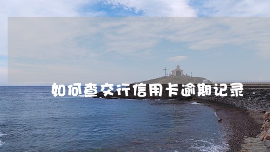 如何查交行信用卡逾期记录