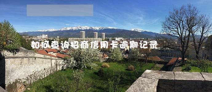 如何查询招商信用卡逾期记录 如何查询招商信用卡逾期记录