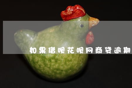 如果借呗花呗网商贷逾期会怎么样 如果借呗花呗网商贷逾期会怎么样
