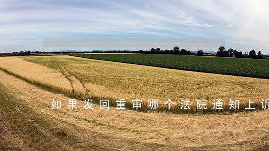 如果发回重审哪个法院通知上诉方 如果发回重审哪个法院通知上诉方