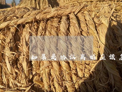 如果是协议离婚应该怎么做 如果是协议离婚应该怎么做