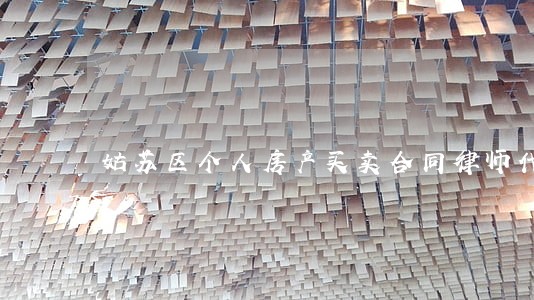 姑苏区个人房产买卖合同律师代理 姑苏区个人房产买卖合同律师代理