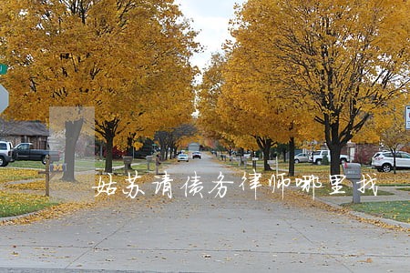 姑苏请债务律师哪里找