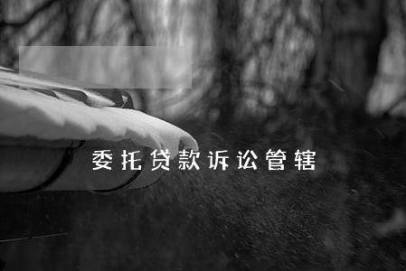 委托贷款诉讼管辖